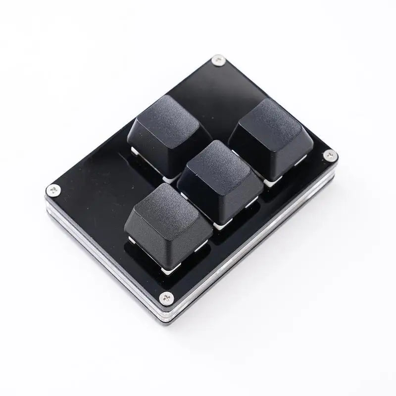 4 Keys Mini Keyboard Direction Arrows Keypad Up Down Left Right DIY Custom Programming Shortcuts USB Mechanical Keypad White